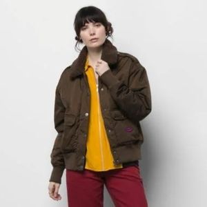 Vans X Curren X Knost Women Satin Bomber Jacket
